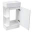 Meuble-lavabo avec lavabo, meuble-lavabo avec tablette réversible à deux niveaux