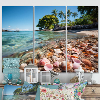 Caraibe Beach Gems Nautical & Beach Wall Decor on Metal