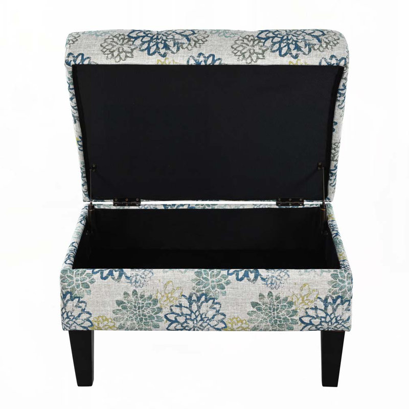 Repose-pieds avec rangement relevable