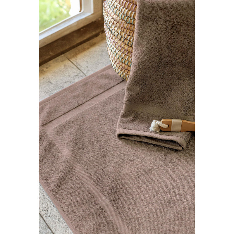 Estefano Bathroom Rugs Set 2 Piece, 100% Cotton Bath Mats for Bathroom, Highly Absorbent & Quick Dry Bathroom Floor Mats, Machine Washable | 20"x34"