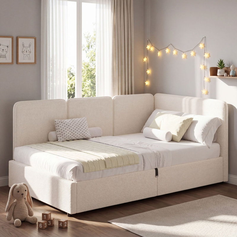 Metal Daybed, White