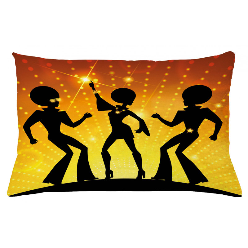 Housse de coussin lombaire intérieur/extérieur 70 party, 16 po x 26 po