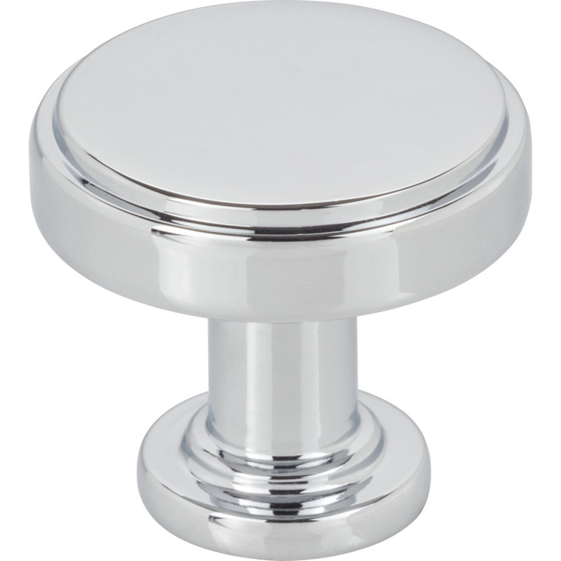 Richard Round Knob, Polished Chrome, 1 1/4"