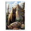 'Standing Bear' by Momart Acrylic Glass Wall Art, 12" x 16"-306854286