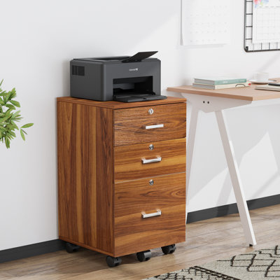 Marfriede 3-Drawer Vertical Filing Cabinet
