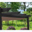 Pergola en aluminium avec auvent Aoodor-92371646-90610975