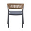 Ixia Outdoor Stacking Patio Dining Armchair-1547556967