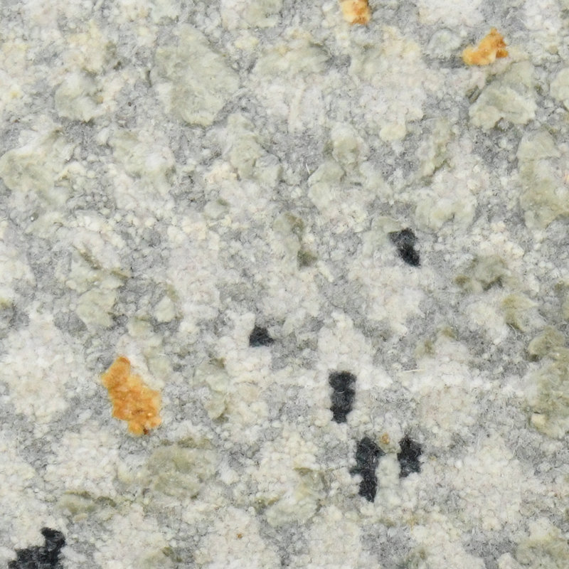 Annastaziah Abstract Handmade Hand-Knotted Indoor Use Only Area Rug in Gray/Blue/Yellow, Rectangle 10' x 14'