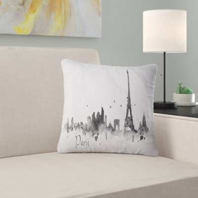 Abstract Reversible Throw Pillow