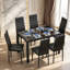 7 - Piece Glass Top Dining Set-2138965817-2138965816