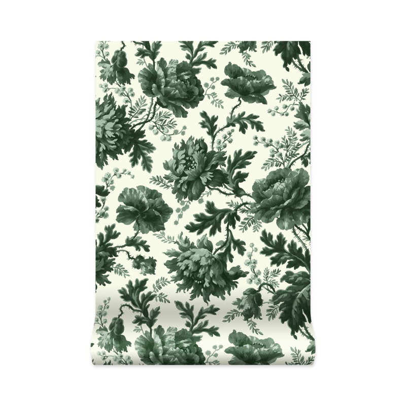 Opia 9.84' L x 70.87" W Wallpaper Roll, Opaline