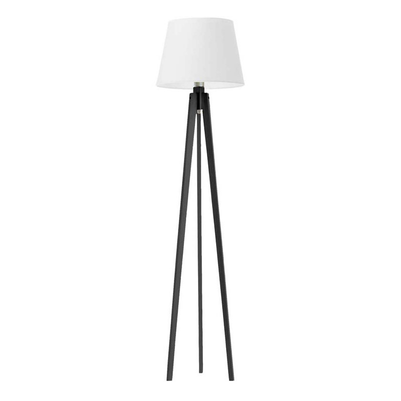 Araby 158cm Tripod Floor Lamp, White, Black
