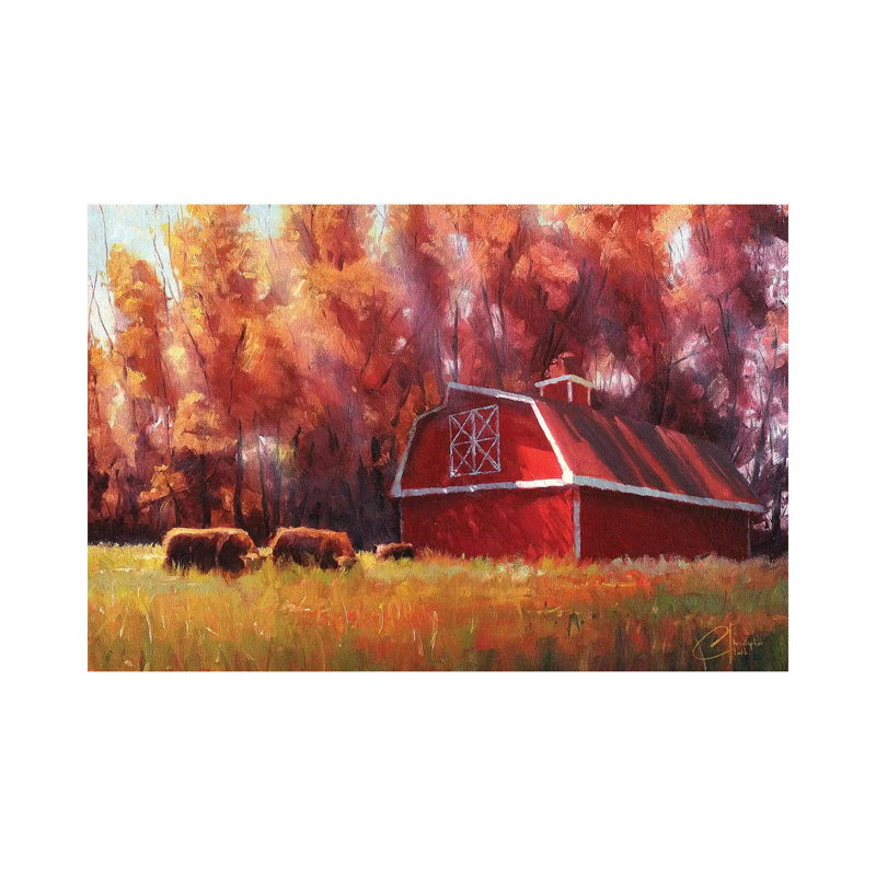 1 Piece Wall Art on Canvas, 20.32 cm H x 30.48 cm W, Wrapped Canvas