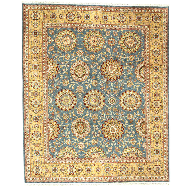Hand Knotted Wool Oriental Indoor Rug