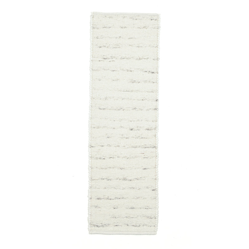 Hand Woven Wool Beige/Grey Indoor Rug, Runner 70 x 240cm