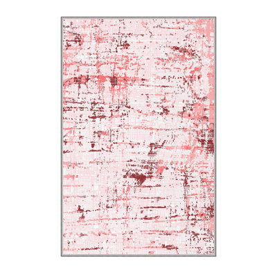 Premium 3D Printed Area Rug, 4.6 x 6.6 Feet, 100% Polyester, Antibacterial, Non-Slip PVC Felt Bottom | 8 mm Pile Height, Machine Washable, Durable & Stylish for Living Room, Bedroom, & Home Décor