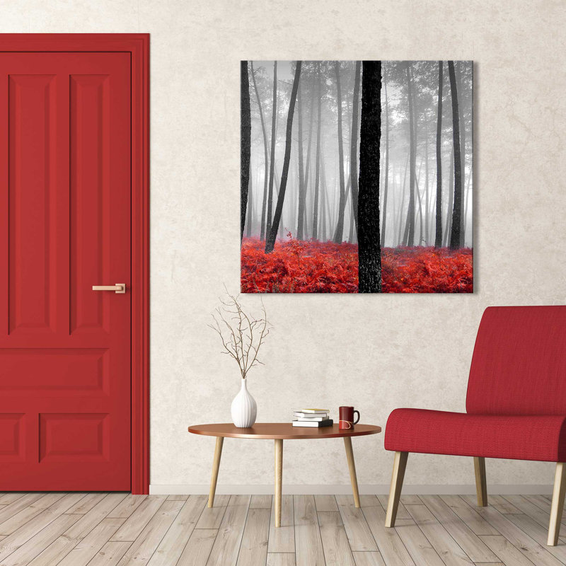 «Autumn Woods II» par Photoinc Studio - photographie, Toile tendue, H 18 po x l 18 po x P 1 po