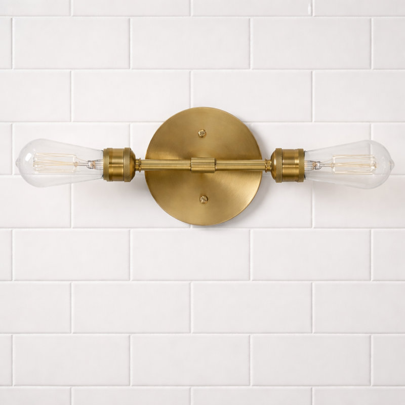 Applique murale double bougie Reverie