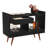 Boahaus Southampton Modern Home Bar Cabinet, Two Open Shelves, One Drawer, Compact for Small Spaces-686725574