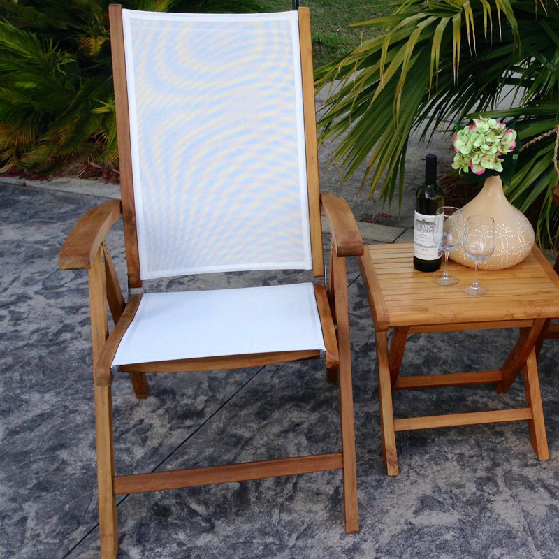California Outdoor Teak Dining Armchair
