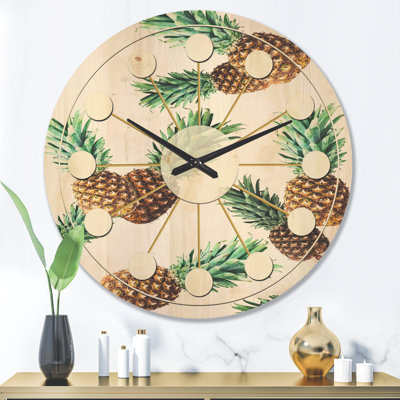 Solid Wood Wall Clock