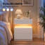 Ensemble de 2 tables de chevet à DEL Nightstands-597524491