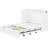 White   Bed With Drawer & Sockets/ - Space Saving For Home Gym, Office, Guest Room Pulley Structure Design Socket/ Ports Guestroom, Gym-1213846615