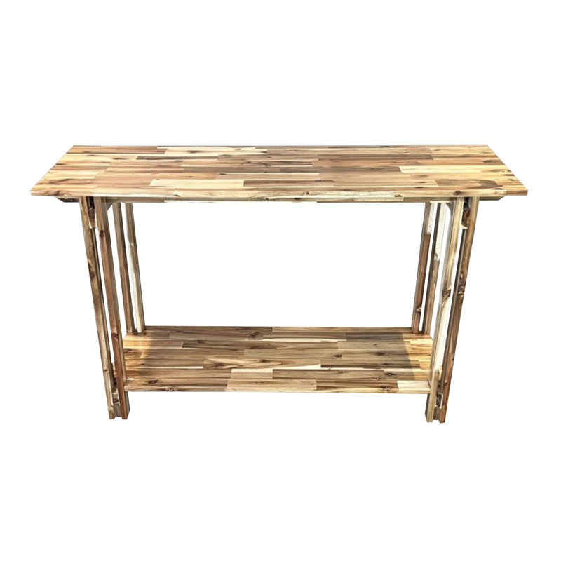 Damius 52'' Solid Wood Console Table, Natural