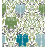 The Wall - Jean Cocteau Floral Wallpaper Double Roll