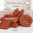 Andency Oversized Queen Comforter Set Burnt Orange - 7 Pieces Bed in a Bag Oversized Queen Boho Terracotta Bedding Comforter Sets, Rust Tufted Bed Set with Comforter, Sheets, Pillowcases & Shams-124621806-124621815