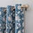 Curson Botanical Print Thermal Insulated Room Darkening Grommet Curtain Panel-898316421-898316422