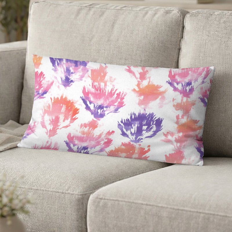Coussin décoratif Boho, H 12 po x l 20 po