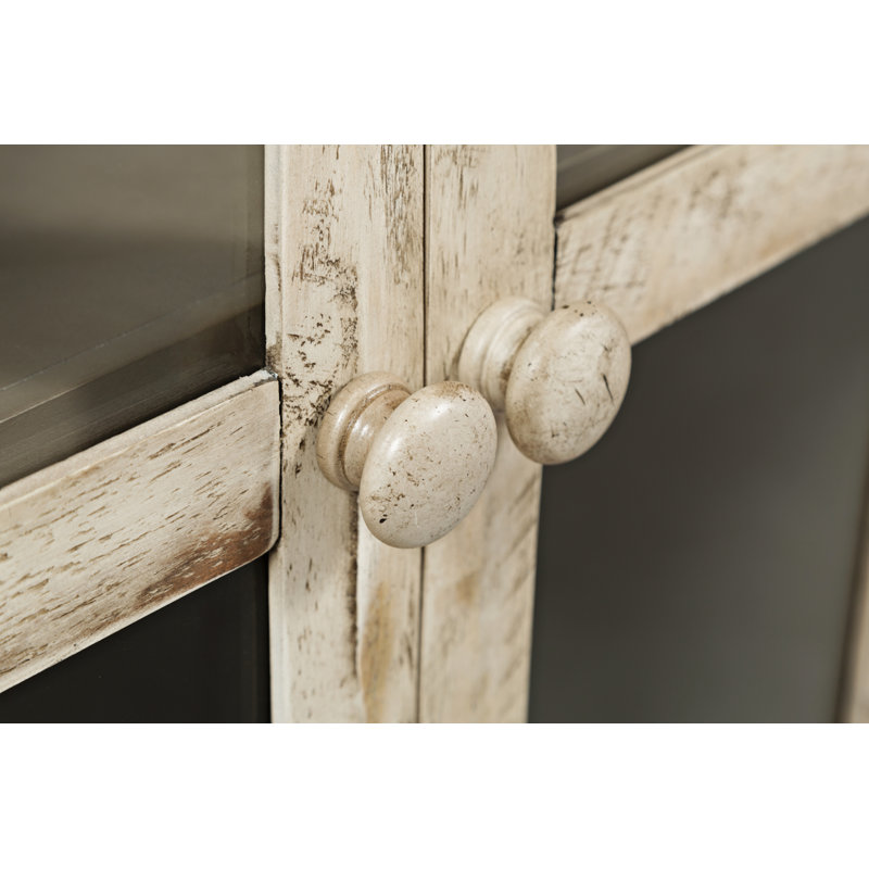 Zavala Accent Cabinet, Scrimshaw