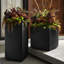 Pot à fleurs Kute Nest Elio Zen Fiberstone - noir tricorne - H25 po-997449540-997449594