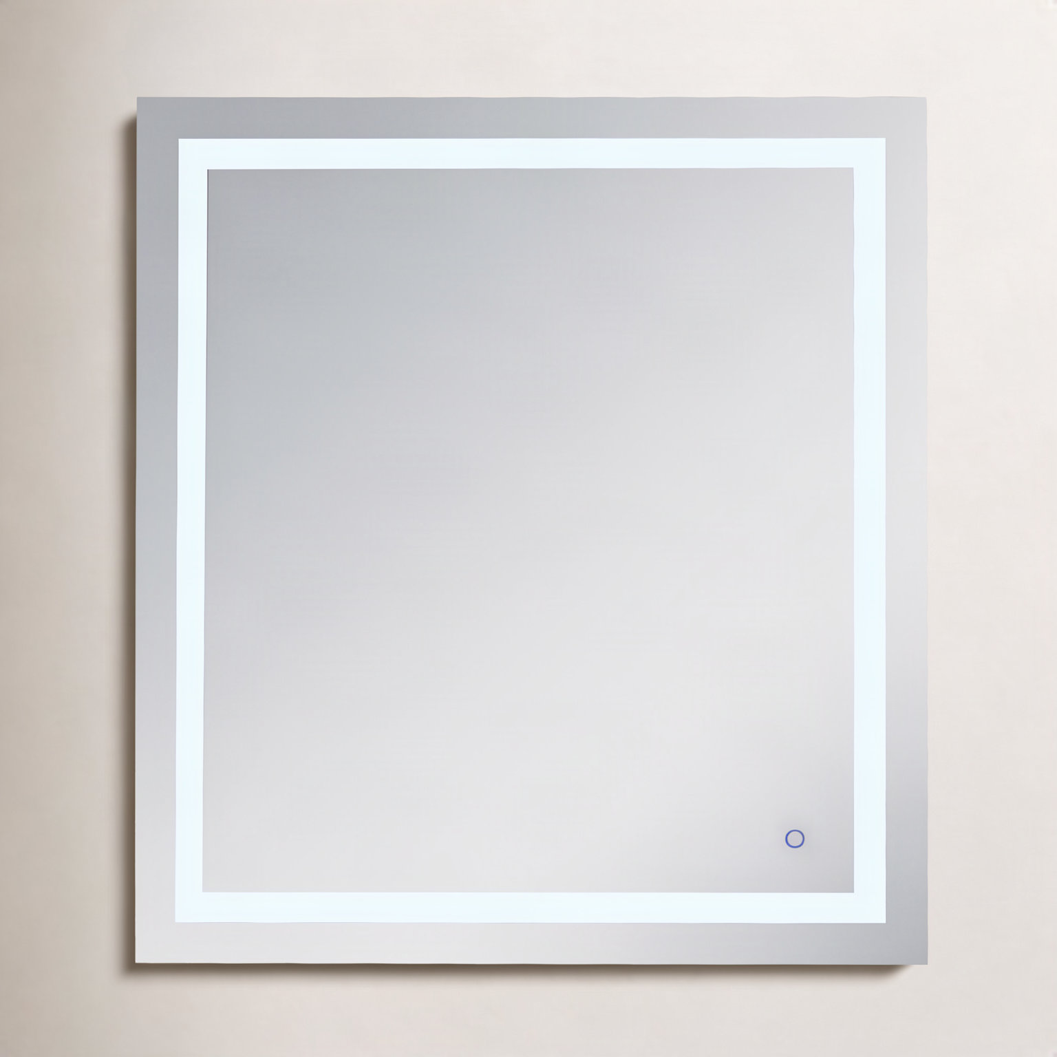 Scoles Flat Wall Mirror, 40" x 36"