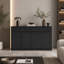 Buffet avec rangement, grande armoire de cuisine avec 2 tiroirs et 4 portes-564018568