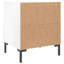 Aaeryn 40cm W Iron Bedside Table-200044946