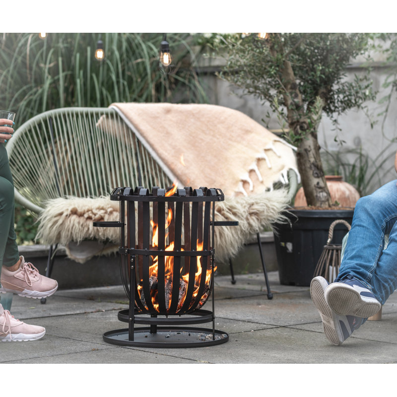 Dallas Novelty Clay Wood Burning Smokeless Fire Pit