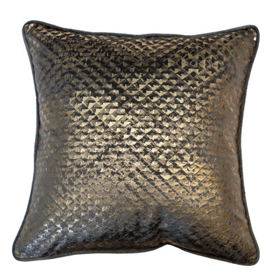 Shipham Abstract Gray Sqaure Cushion