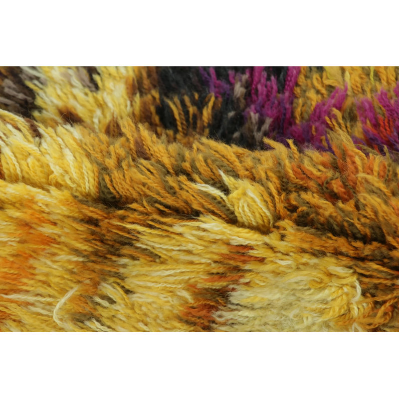 Scandinavian One-of-a-Kind 2'7x4'4 Hand Knotted Area Rug
