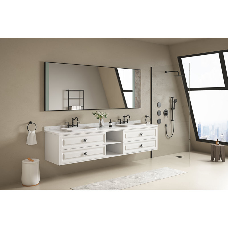 Miroir à DEL pour salle de bain, 36 po x 84 po