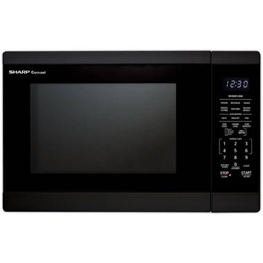 Magic Chef 0.7 cu. ft. 700-Watt Countertop Microwave in Black –  Construction Clearance