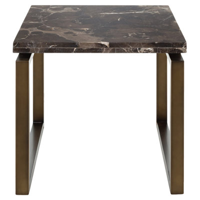 Table de bout en marbre Naomi