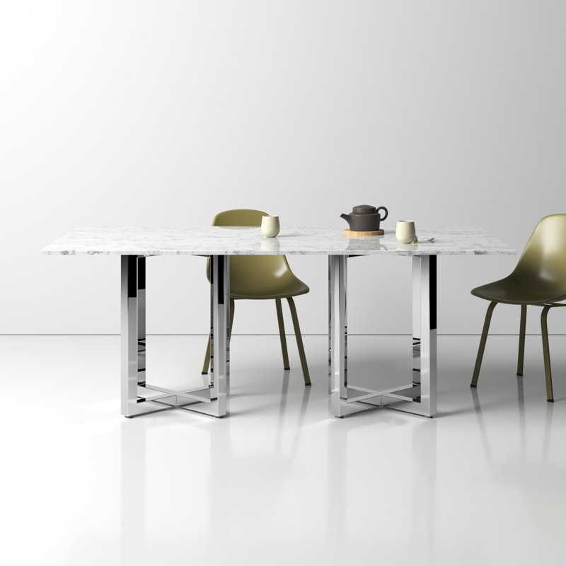 Dern Metal Base Dining Table