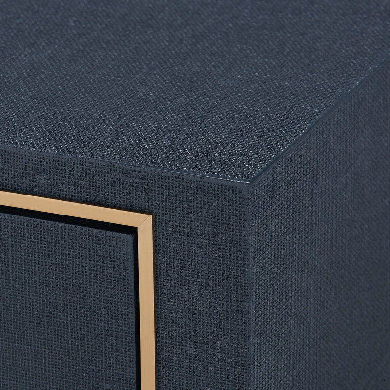 Carmen Accent Chest, Navy Blue