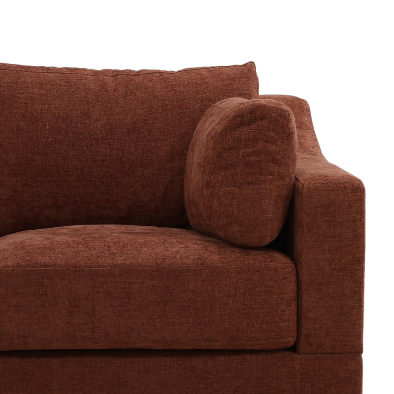Chandler Sofa, Rust