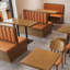 Restaurant Cafe Grill Bar Modern simple bench