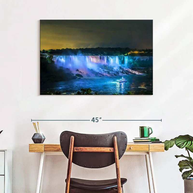 Alvord, chutes du Niagara colorées, H 26 po x l 39 po