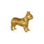 French Bulldog, Gold Leaf