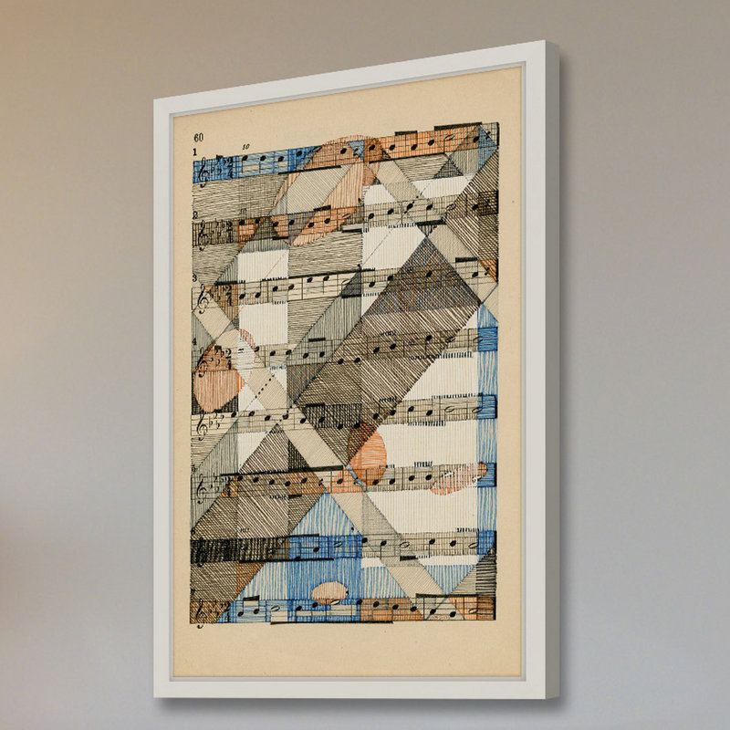 Nikki Galapon - Single Picture Frame Painting, 91cm H x 61cm W x 3.81cm D